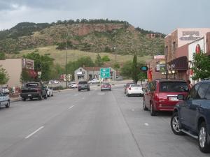 Charming downtown Lyons, Colorado