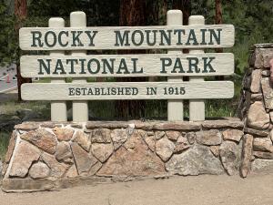Rocky Mountain National Park visitor center area
