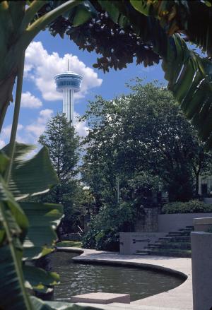 San Antonio Tower of the Americas - RiverWalk - by Jim_Evans - Wikipedia