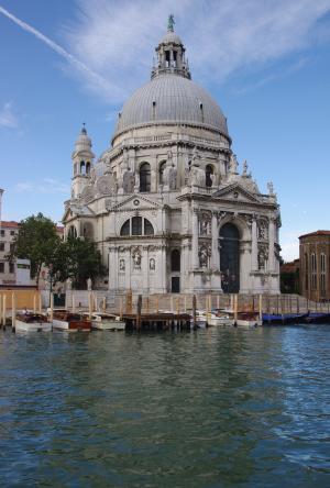 The iconic Baroque dome of Santa Maria della Salute church