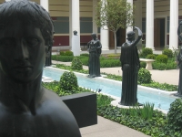 Getty Villa inner courtyard
