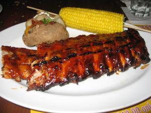 Disney main gate - Tony Roma's - Baby back ribs - from Wikimedia