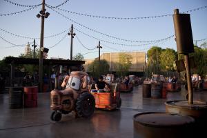Disney California Adventure - Mater's Junkyard Jamboree, a fun-filled ride for all ages