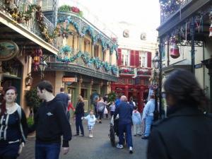 Architecture of New Orleans Square in Disneyland