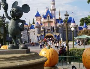 Disneyland - ready for Halloween