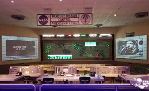 Kennedy Space Center Mission Control replica