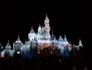 Disneyland - holiday celebrations - Sleeping Beauty Castle