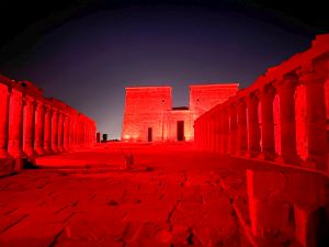 Egypt - Aswan - Philae Temple at night