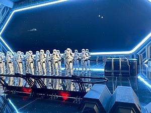 Entrance area to Rise of the Resistance