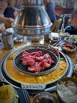 Korean BBQ at Kang Ho Dong Baekjeong