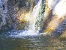 Switzer Falls swimming hole and cascade