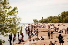 Toronto Islands beach - from Wikipedia
