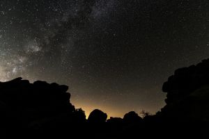 Joshua Tree NP Stargazing - by Christopher Michael  Wikimedia