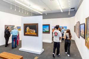 Muzeo Museum interior exhibit display