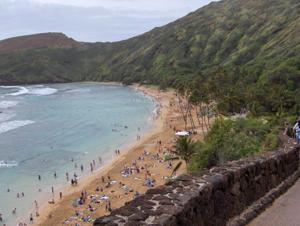 Hanauma Bay Snorkeling – bay view