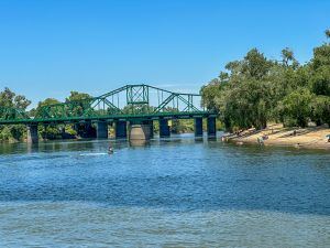 Sacramento - confluence of the Sacramento and American Rivers