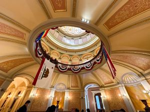 Inside the Sacramento State Capitol Rotunda