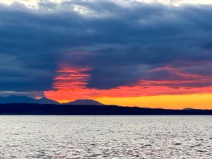 Seattle sunset sail