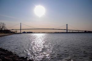 Ambassador Bridge Detroit  By Pdru2014