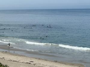 Surfing at Salt Creek Beach