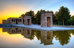 Templo De Debod In Madrid Wikipedia
