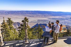 Palm Springs Aerial Tramway - observation decks